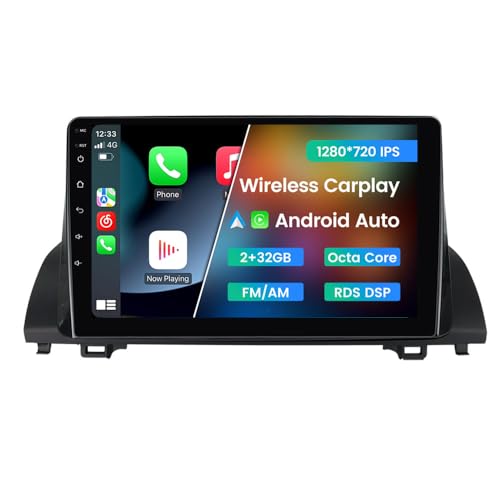 5GWiFi Upgrade Car Stereo Radio for Honda Accord 10th 2018-2022 Non-Touch Screen - Biorunn 8-Core Wireless Carplay Android Auto GPS Navigation - 2GB+32GB 10.1 Inch Touchscreen Blue-tooth RDS FM AM DSP