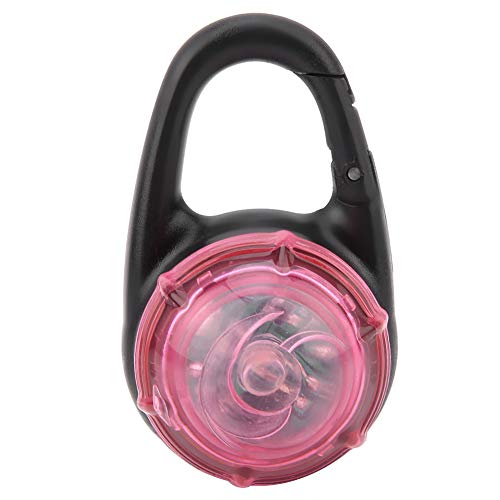 SUNGOOYUE Collar de Collar Luminoso de Mascota Luz Rápida/Lenta Parpadeo de Parpadeo de Seguridad para Perros (Rosado)