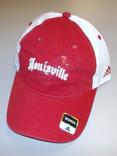 Casquette Adidas Louisville Cardinals réglable pour femme style slouch ajusté