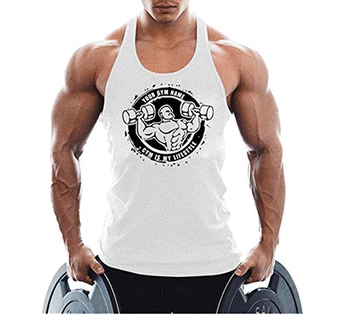 Cabeen Gym Camisetas de Tirantes Culturismo Fitness Deportiva Tank Top Gimnasio Chaleco