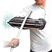Shindn Aluminum Alloy Metal Shield Forearm Armor Arm Shield Lightweight Round Shield with Window Breaker (Black Right arm Shield)