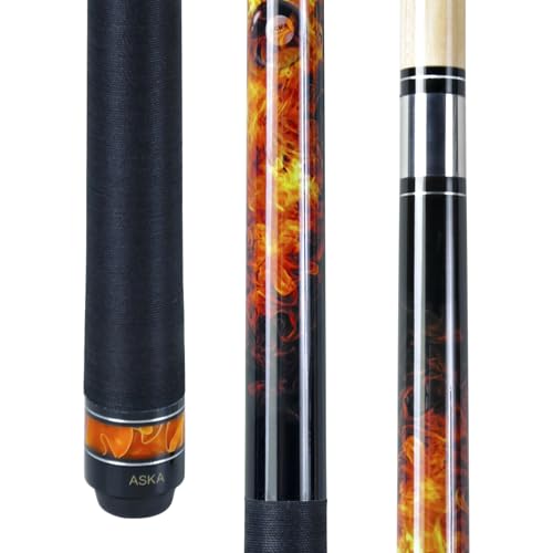 Taco de Billar ASKA Fireball 2 Piezas 58 in 19oz miniatura 1