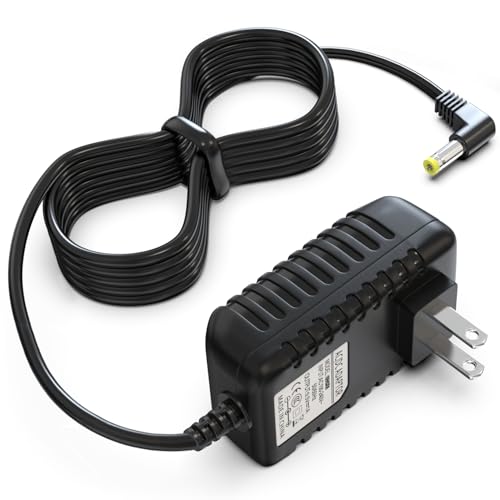 9.5V AC/DC Adapter Power Cord for Casio Piano Keyboard LK-135 WK-225 CTK-2500 CTK-2400 CTK-2550 CTK-1100 WK-220 LK-165 CTK-2090 SA-76 SA-46 Piano Keyboard Charger Replacment- Not for 9V