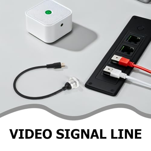 Cable de extensión de video macho a hembra para evitar cortes de señal 3