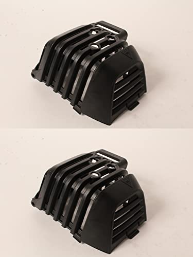 2 Genuine Echo A320001201 Muffler Cover PE2620 SRM2620 PPT2620 BRD2620 PAS2620
