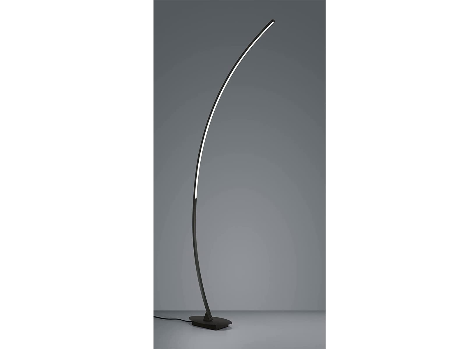 Reality Leuchten Solo R42791132 lampa stojąca LED, metal czarny matowy, w zestawie 11 W LED