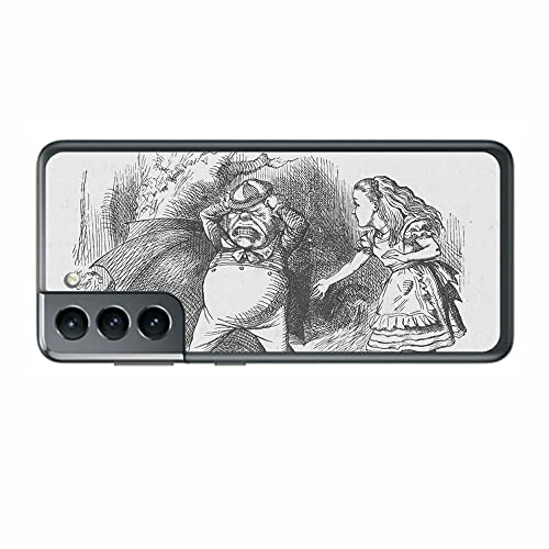 ClearView(�N���A�r���[) �T���X�� Galaxy S21 5G�p �w�� �ی� �t�B���� ����v�����g �W�����E�e�j�G�� �i John Tenniel) �g�D�C�[�h���_��
