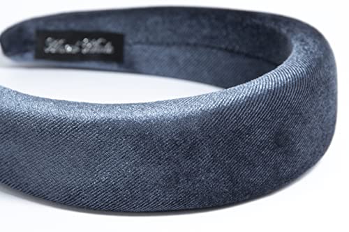 Velvet Padded Headbands for Women - Wide 4.2cm Hair Accessories for Women & Girls, Non-Pinching, Comfortable Fit