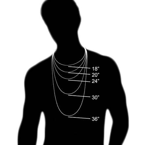 Length 22 5Mm Mens Round Byzantine Handmade Bali 925 Sterling Silver Chain Necklace With Removable Endcap For Pendants #TOP4