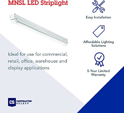 Tira de LED Lithonia Lighting 8 pies 2 luces MVOLT miniatura 2