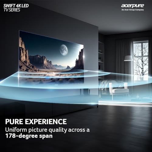 Image of Acerpure 127 cm (50 inch) Swift Series UHD LED Smart Google TV AP50UG51ASFTD Model (Black)