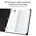 Avery Dividers for 3 Ring Binders, 10 Tabs per Set, Customizable Table of Contents, Classic White Tabs, Great for Organizing Reports, Projects, and More (11134)