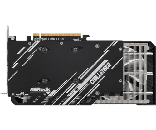Image of Asrock Amd Radeon Rx 7600 Xt Challenger Overclocked Dual Fan 16Gb Gddr6 Pcie 4.0 Graphics Card - Pci E X16