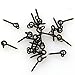 JCBIZ 10Pcs Swivel Screws Fishing Lures Screws Pop Up Peg Crank Baits Holder Screw Eyes with Link Loop Terminal Tackle Accessories