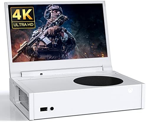 DEPGI 12.5” 4K Portable Monitor for Xbox Series S (not Included), UHD Travel Gaming Monitor with Remote Control, FreeSync, HDR, Game Mode, 99% sRGB, HDMI*2, Eye Care IPS Screen for Xbox Laptop Switch