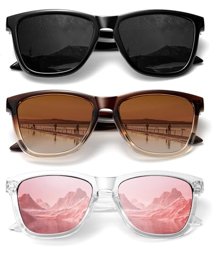 CIFOYA Polarized Sunglasses for Women Trendy Classic Retro Designer Sunglasses Men Vintage Fashion UV400 Protection