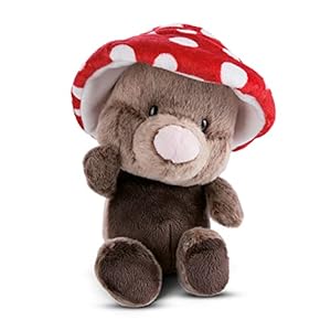 NICI Soft Toy Mole Monimole 18 cm I Cuddly Toys for Girls & Boys I Cute Stuffed Animal made of Super Soft & Washable Plush – 48199