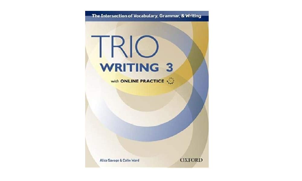 Trio Writing Level 3 Student Book with Online Practice