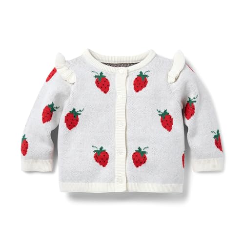 Janie and Jack Baby Girls' Strawberry Cardigan (Infant)