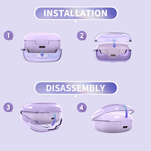 CACOE Custodia in silicone trasparente per Samsung...