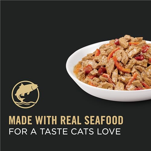 Purina Pro Plan Wet Cat Food in Sauce, Seafood Stew, (24) 3 oz - image 2