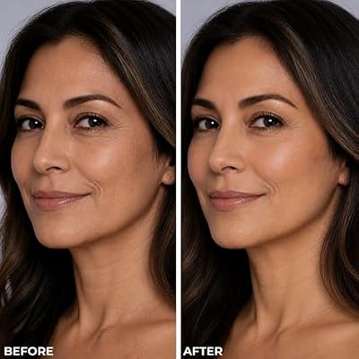 LUMINESS Liquid Mirage w/SPF 50 Color Adjusting Foundation Kit - Color Changing Foundation, SPF 50 Primer & Makeup Brush, Face Makeup for Mature Skin, 4in1 Liquid Foundation, Concealer & Moisturizer