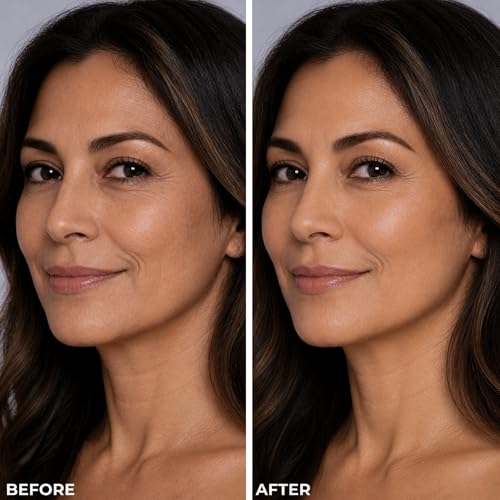 LUMINESS Liquid Mirage w/SPF 50 Color Adjusting Foundation Kit - Color Changing Foundation, SPF 50 Primer & Makeup Brush, Face Makeup for Mature Skin, 4in1 Liquid Foundation, Concealer & Moisturizer - Image 2