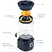 SUPCOOKI Electric Citrus Juicer Hands Free, Automatic Juicer Machine with Cleaning Brush, Orange Lime Grapefruit Juicer Squeezer, One Touch Operation, Easy to Clean Juice Maker(Dark Blue)