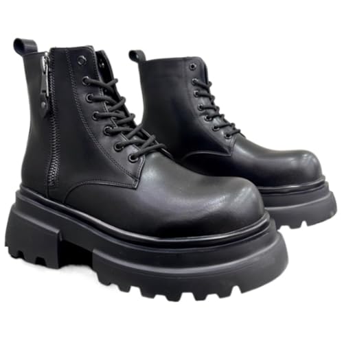 [kzzkoo] �V�[�N���b�g�V���[�Y �����Y �X�j�[�J�[ �g��up �C���\�[�� ����X�j�[�J�[ ���[�X�A�b�v �V�[�N���b�g�u�[�c �w�������Ȃ� �ʋC�� �����₷�� 24.5cm-28cm (�z���C�g5cm�g���A�b�v��N��,23.5 cm)