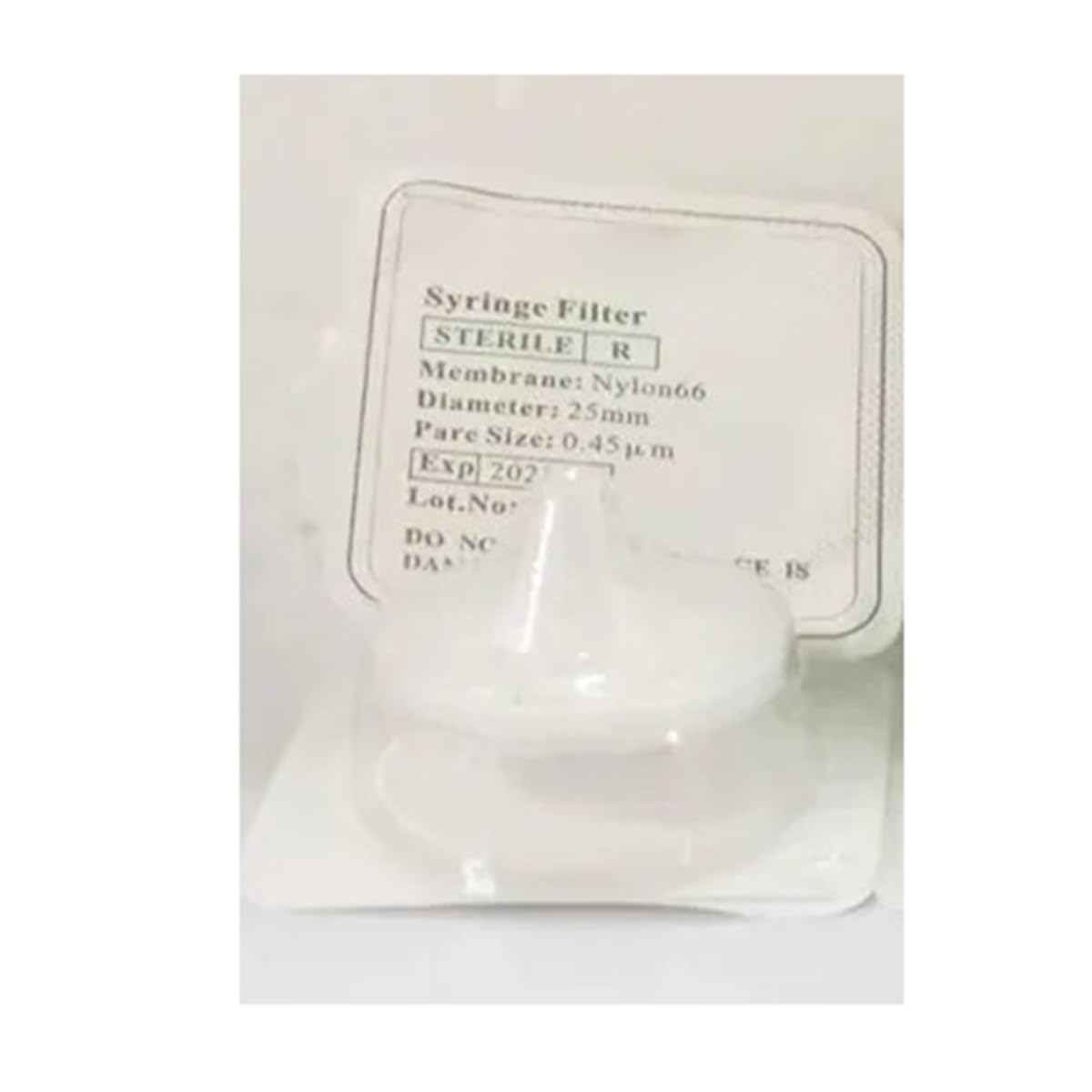 Glassware Labware 50pcs/box13/25/33mm Nylon/PES/PTFE Filter Aperture 0.22um/0.45um Membrane Needle Filter(25mm 0.22um PTFE)