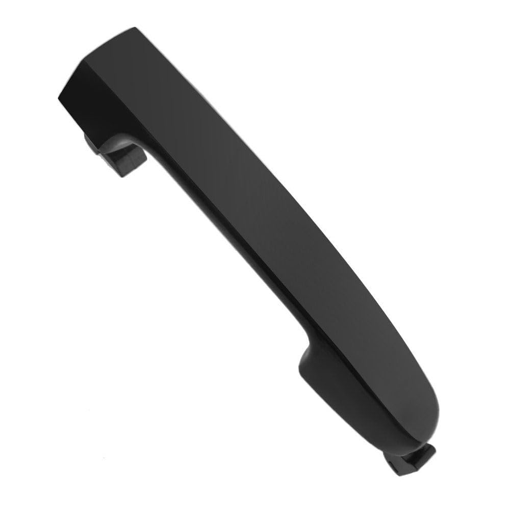 Riloer Maniglia per porta esterna sinistra, maniglia esterna in plastica nera, adatta per Hy-undai i20 2007-2014