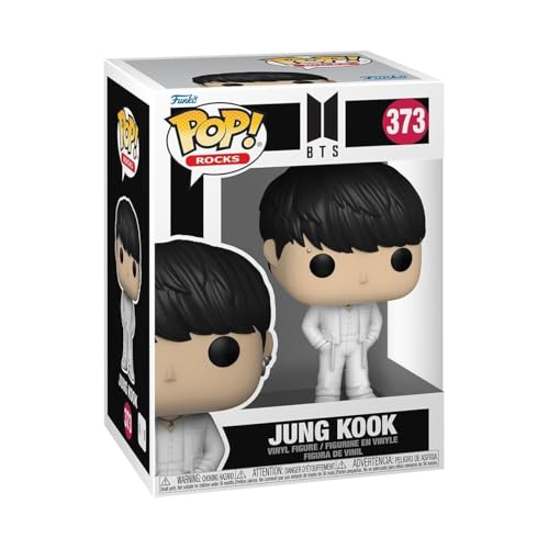 Funko Pop! Rocks: BTS - Jungkook - Jung Kook - Figura de Vinilo Coleccionable - Idea de Regalo- Mercancia Oficial - Juguetes para Niños y Adultos - Music Fans - Muñeco para Coleccionistas