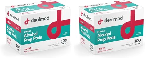 Dealmed Alcohol Prep Pads