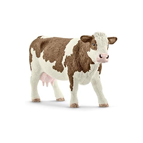 SCHLEICH 13801 Simmental Cow Toy Figurine Cover