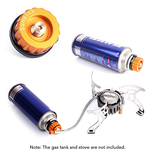 Fogão Externo, Romacci Adaptador de garrafa de gás ao ar livre Suporte de garrafa de gás Válvula de