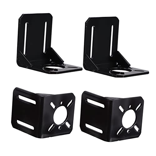 GLEAVI 4pcs Stepper Motor Mounting Bracket Steel 3D Printer Motor Bracket Compatible with 750 755 775 795 895 28 35 42 B