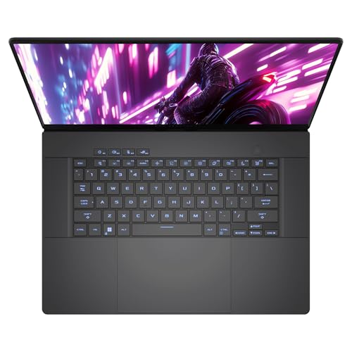 ROG Zephyrus G16 Gaming Laptop, Intel Ultra 9-185H, 32 GB LPDDR5X RAM, 2 TB PCle SSD, 16" QHD (2560x1600) 240Hz, Nvidia G-Force RTX 4090, Tastiera retroilluminata, W11 Home, Grigio Eclipse - Notebook - Immagine 5