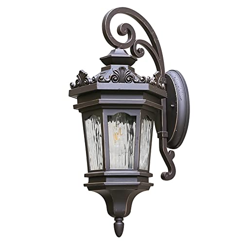 Lumière murale de style industriel lanterne extérieure étanche E27