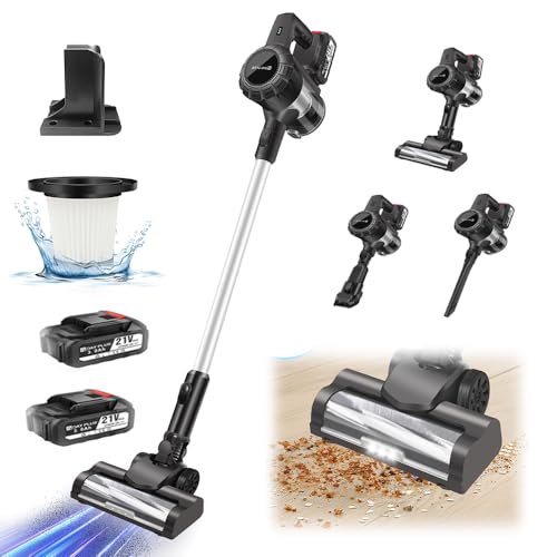 YouseaHome 21V Akku-Stabstaubsauger Set