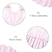 Enlifety Summer Dresses for Girls Size 5 6 Pink and White Striped Dress Sleeveless Spring Casual School Sundress