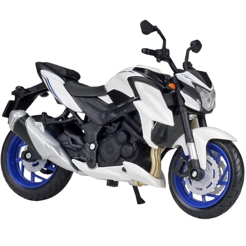 Moto miniature Suzuki GSXS750 1:18 réplique moto alliage injecté avec socle