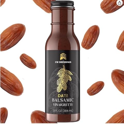 CW Dressings Date Balsamic Vinaigrette Marinade and Salad Dressing - 13 oz Cover