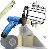 JKJZSALJ Isolierband-Wickelmaschine, Hocheffizienter Rohrschutz, Handgeführte Aluminiumrohr-Wickelmaschine Für Klimaanlagen