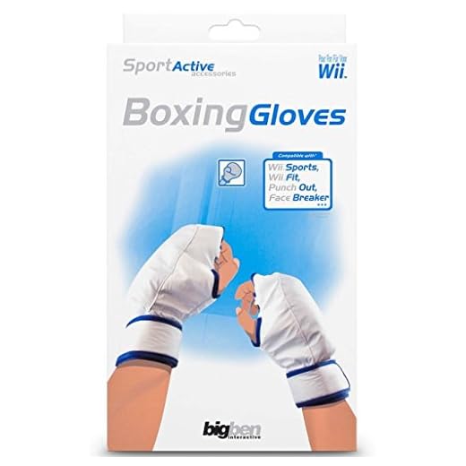 Boxing Glove Box Handschuhe Boxen für Nintendo Wii Wii-U Fit Controller Wiimote