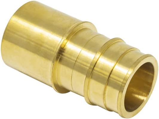Libra Supply 1 Inch Brass Spring Check Valve - Lead Free, Sweat X Sweat, 200 WOG, For Plumbing