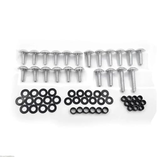 Kit vis carénage Kawasaki Ninja ZX6R 636 idéal pour l'entretien avant saison
