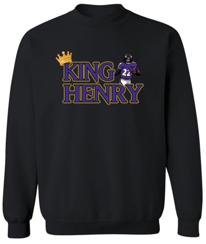King Derrick Henry Baltimore Crew Neck Sweatshirt
