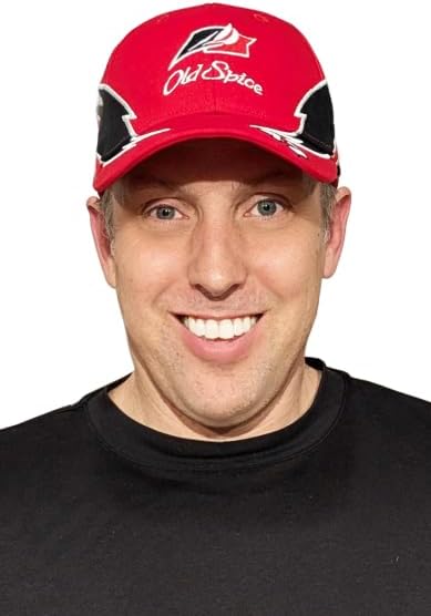 Talladega Combo Hat Set Ricky Racer Cap for Men Driver Costume Set Blue - Image 3