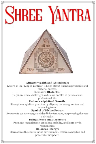 Image of Copper Vastu Pyramid Hollow Vastu Dosh Nivaran 4 side Yantra Vastu protection Yantram Pure Copper Pyramid, Vastu Dosh Nivaran Yantra, Sri Yantra, Saraswati Yantra, Raksha kavach Yantra, Size 7x7 cm