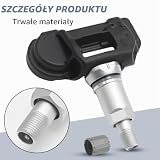 Ollanoos 13598775 4 sztuki czujnika ciśnienia w oponach, zamiennik do Opel Astra J 2009-2015, zamiennik do Opel Insignia A 2008-2017, do Zafira 2005-2015